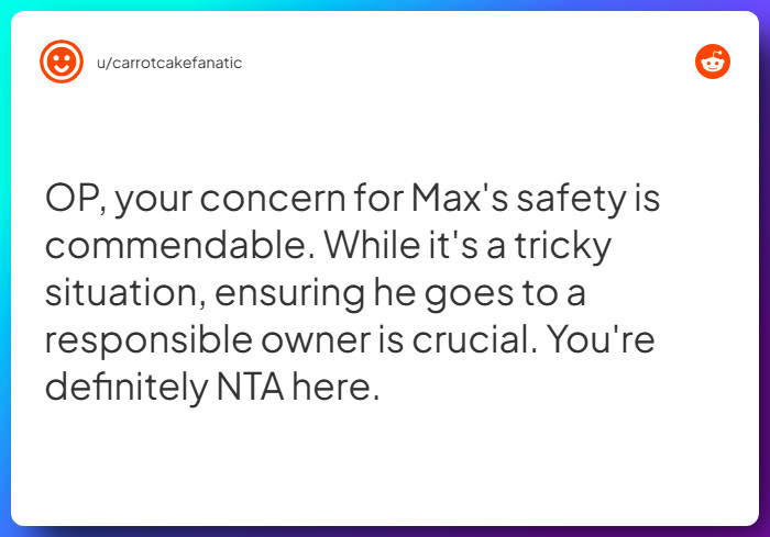 Comment from u/carrotcakefanatic