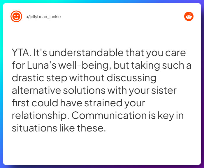 Comment from u/jellybean_junkie