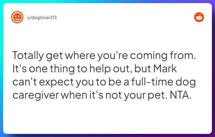 Comment from u/doglover313