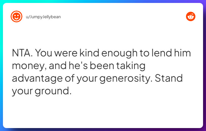 Comment from u/JumpyJellybean