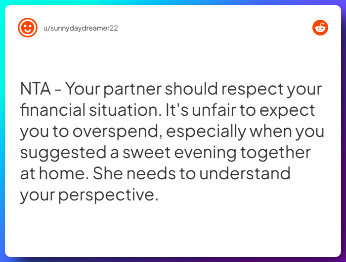 Comment from u/sunnydaydreamer22