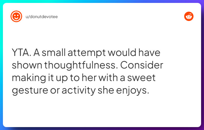 Comment from u/donutdevotee