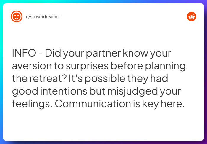 Comment from u/sunsetdreamer