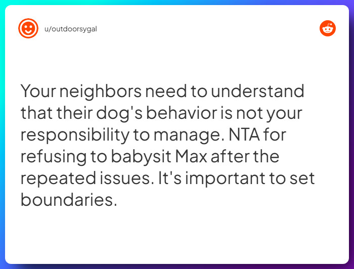 Comment from u/outdoorsygal