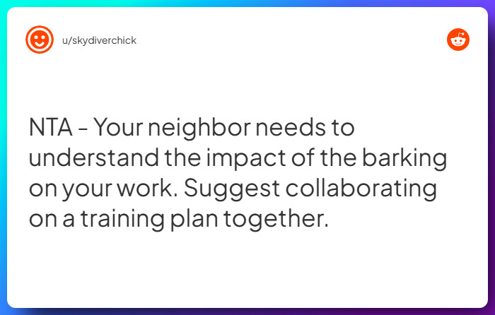 Comment from u/skydiverchick