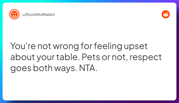 Comment from u/RockNRollRabbit