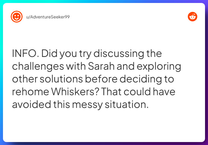 Comment from u/AdventureSeeker99