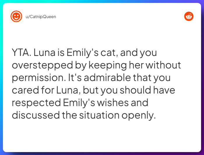 Comment from u/CatnipQueen