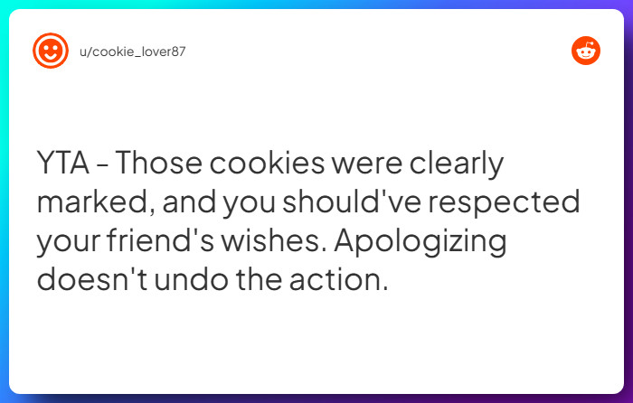 Comment from u/cookie_lover87