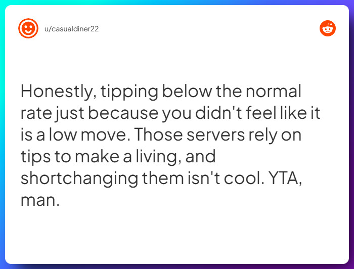 Comment from u/casualdiner22