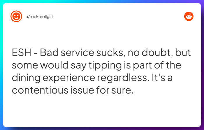 Comment from u/rocknrollgirl