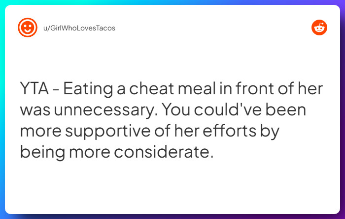 Comment from u/GirlWhoLovesTacos