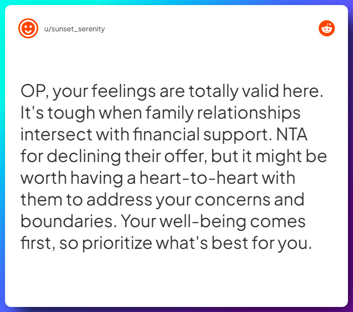 Comment from u/sunset_serenity