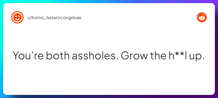 Comment from u/homo_heterocongrinae