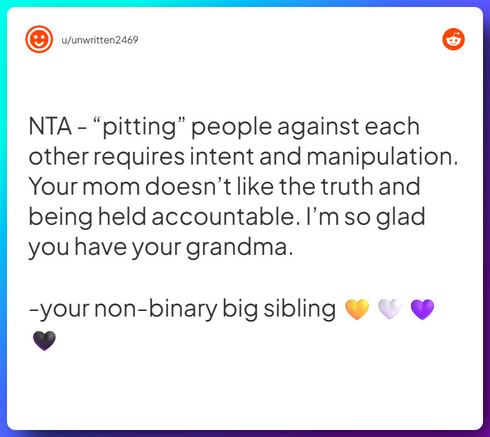 Comment from u/unwritten2469
