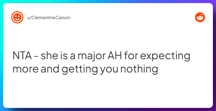 Comment from u/ClementineCarson