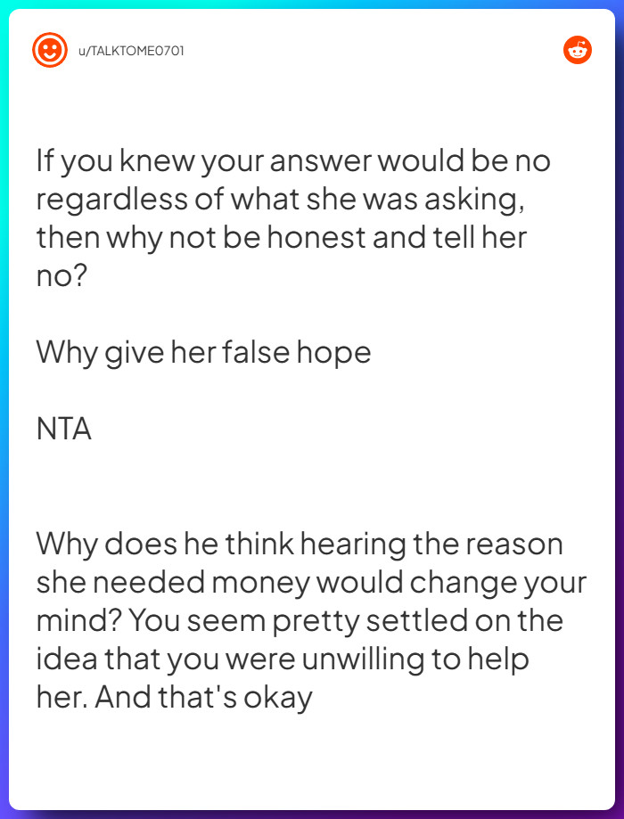 Comment from u/TALKTOME0701