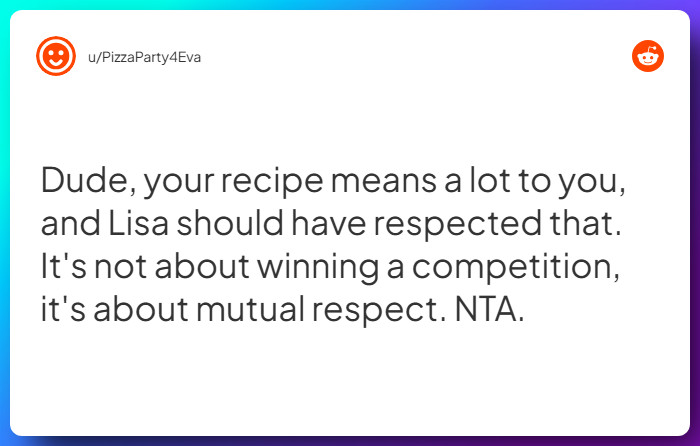 Comment from u/PizzaParty4Eva