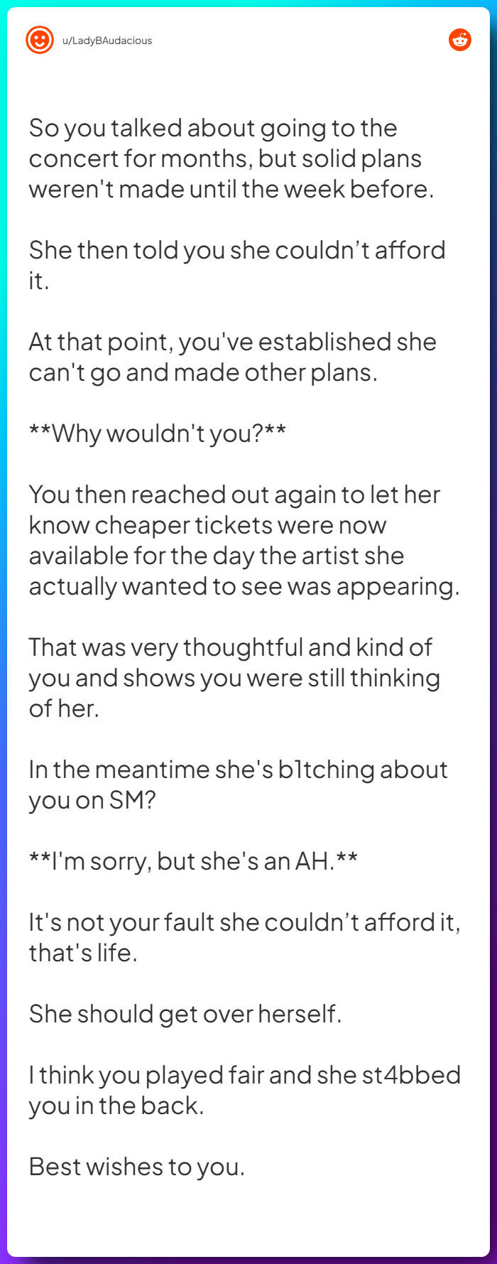 Comment from u/LadyBAudacious