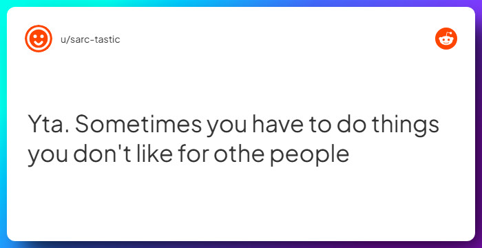 Comment from u/sarc-tastic