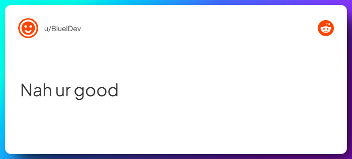 Comment from u/BluelDev
