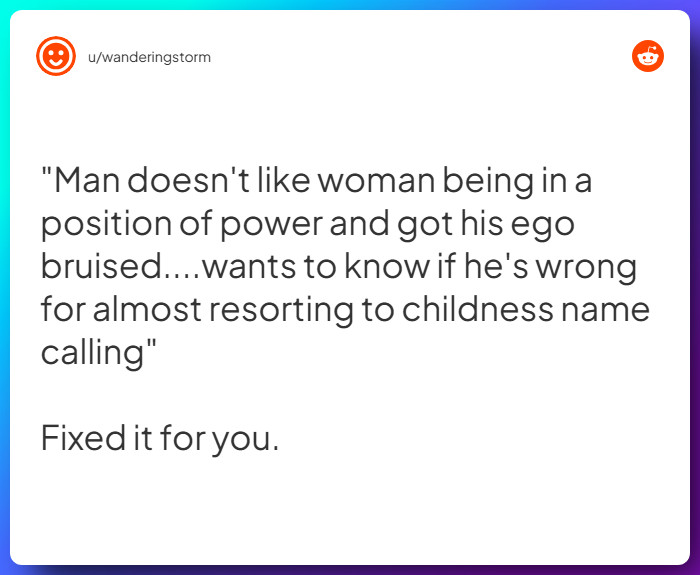 Comment from u/wanderingstorm