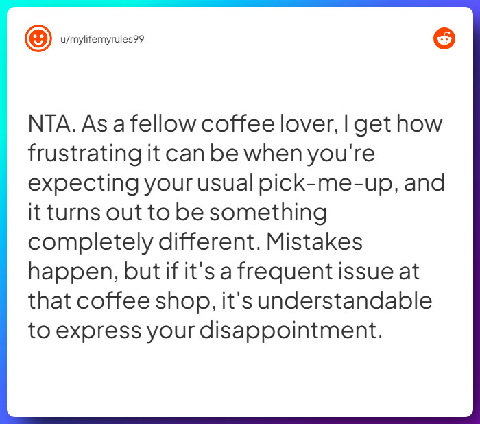 Comment from u/mylifemyrules99
