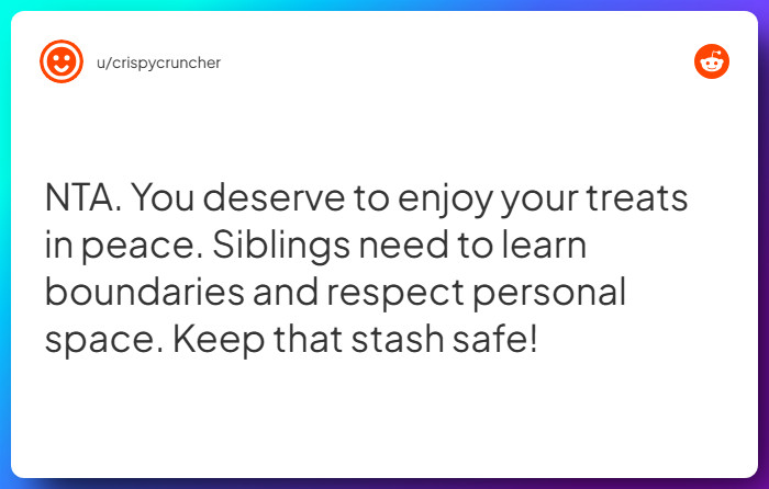 Comment from u/crispycruncher