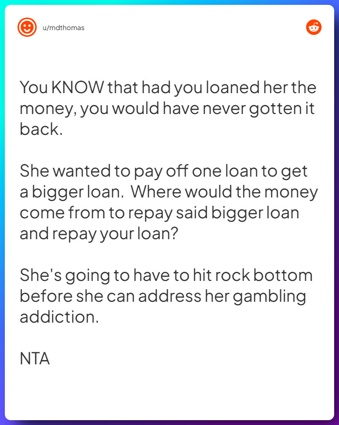 Comment from u/mdthomas
