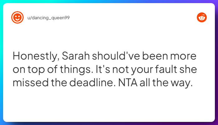 Comment from u/dancing_queen99