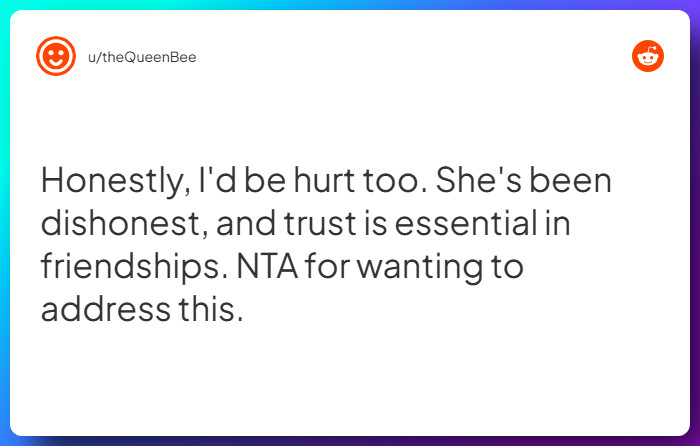 Comment from u/theQueenBee