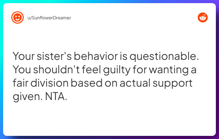Comment from u/SunflowerDreamer