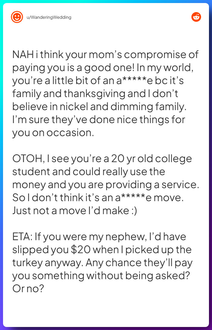 Comment from u/WanderingWedding