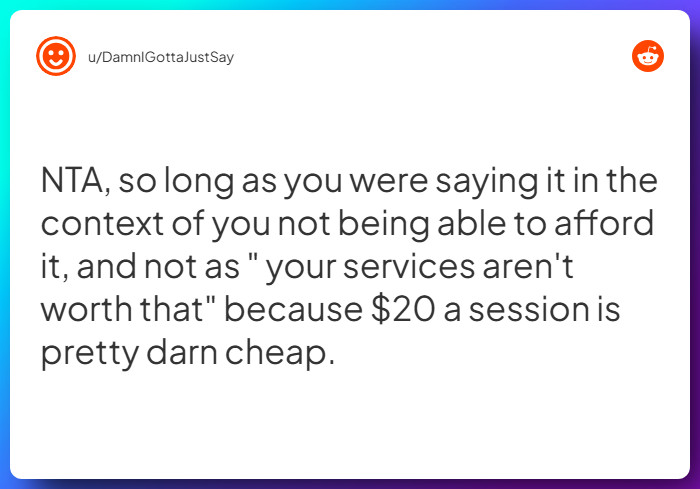 Comment from u/DamnIGottaJustSay