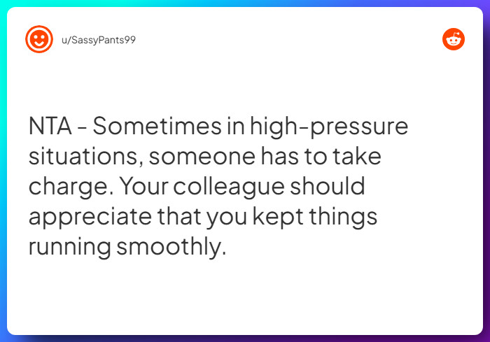 Comment from u/SassyPants99