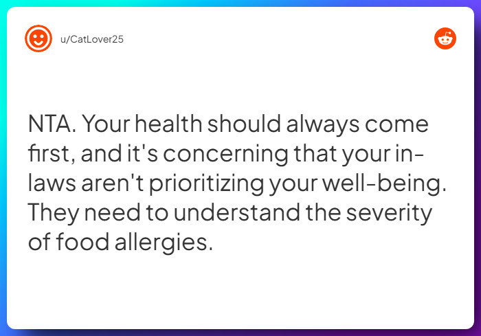 Comment from u/CatLover25