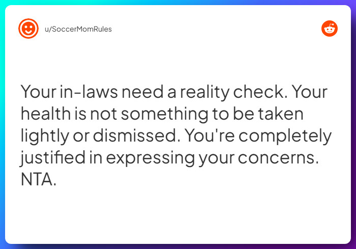 Comment from u/SoccerMomRules