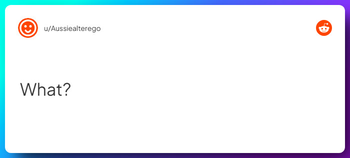 Comment from u/Aussiealterego