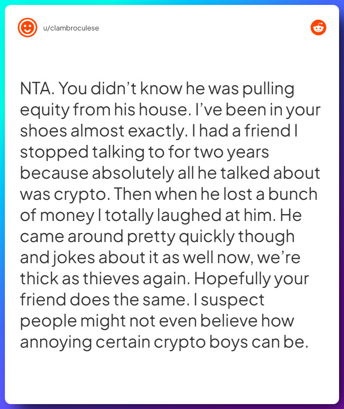 Comment from u/clambroculese