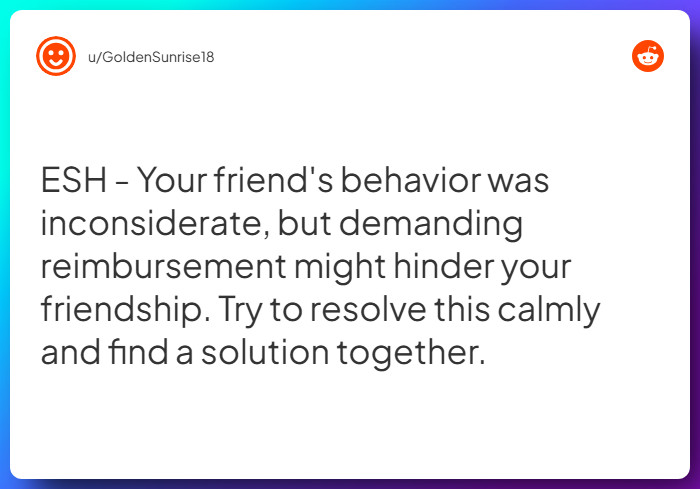 Comment from u/GoldenSunrise18