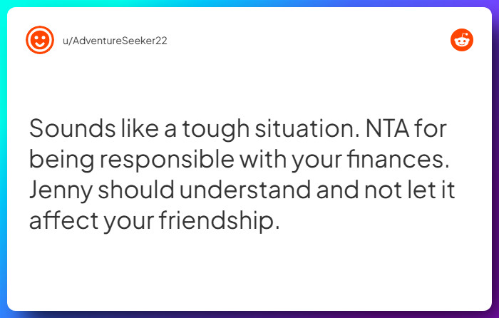 Comment from u/AdventureSeeker22