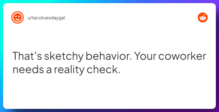 Comment from u/tacotuesdaygal