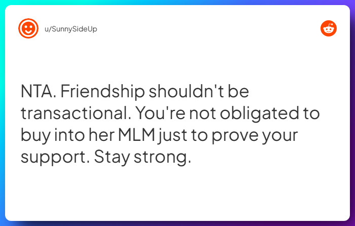 Comment from u/SunnySideUp