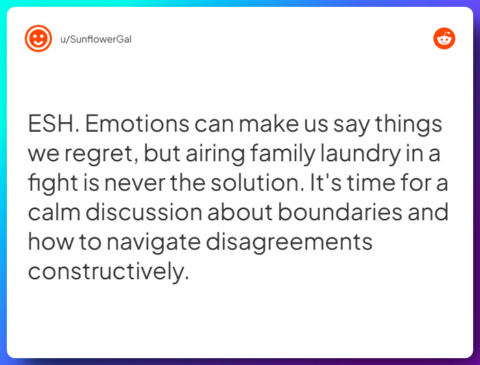 Comment from u/SunflowerGal