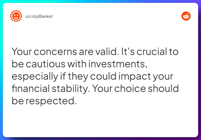 Comment from u/cozyBlanket