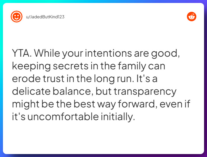 Comment from u/JadedButKind123