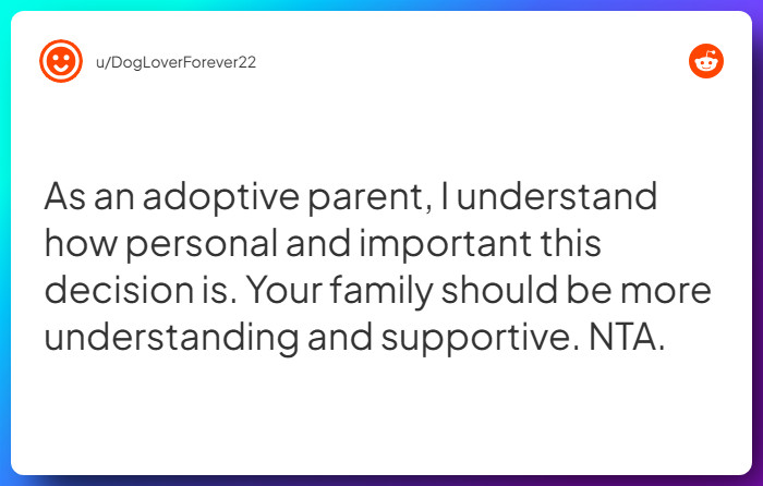 Comment from u/DogLoverForever22