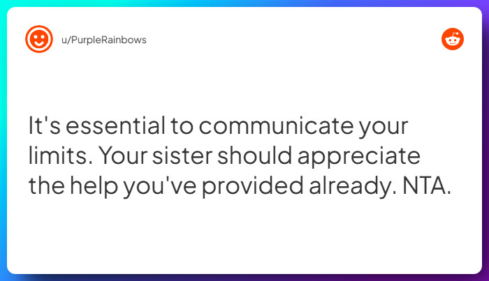 Comment from u/PurpleRainbows