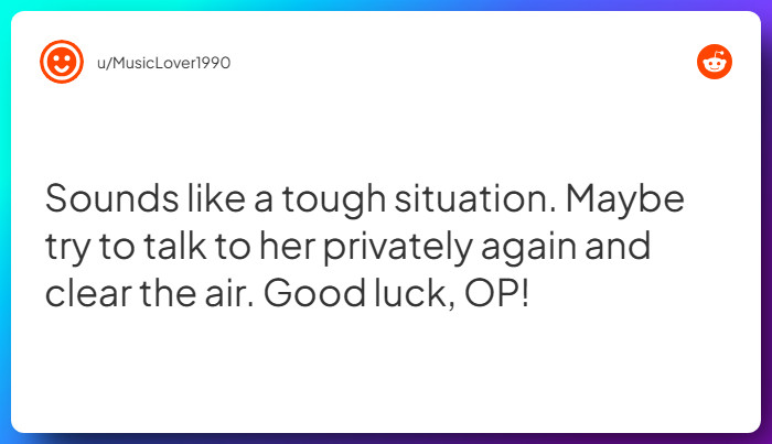 Comment from u/MusicLover1990