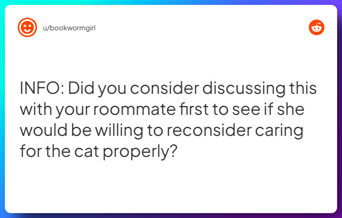 Comment from u/bookwormgirl